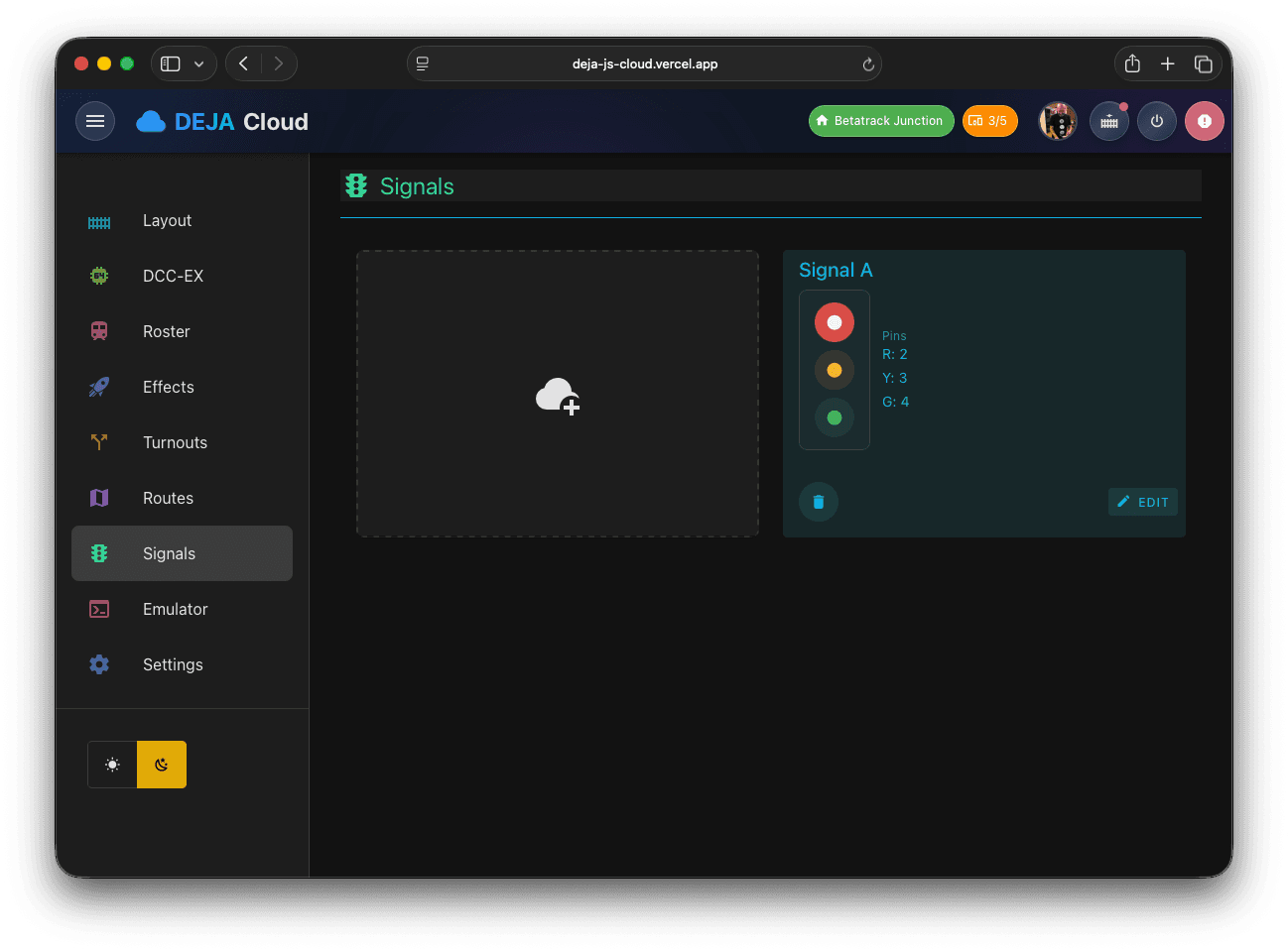Signals manager