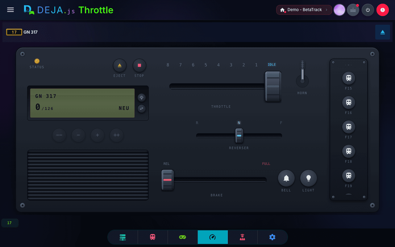 Proto throttle style