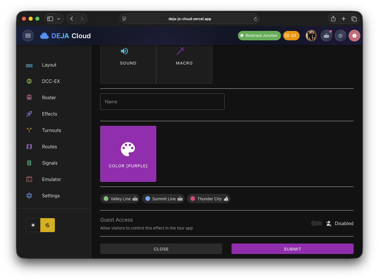 DEJA.js Cloud Desktop Add Effect 2