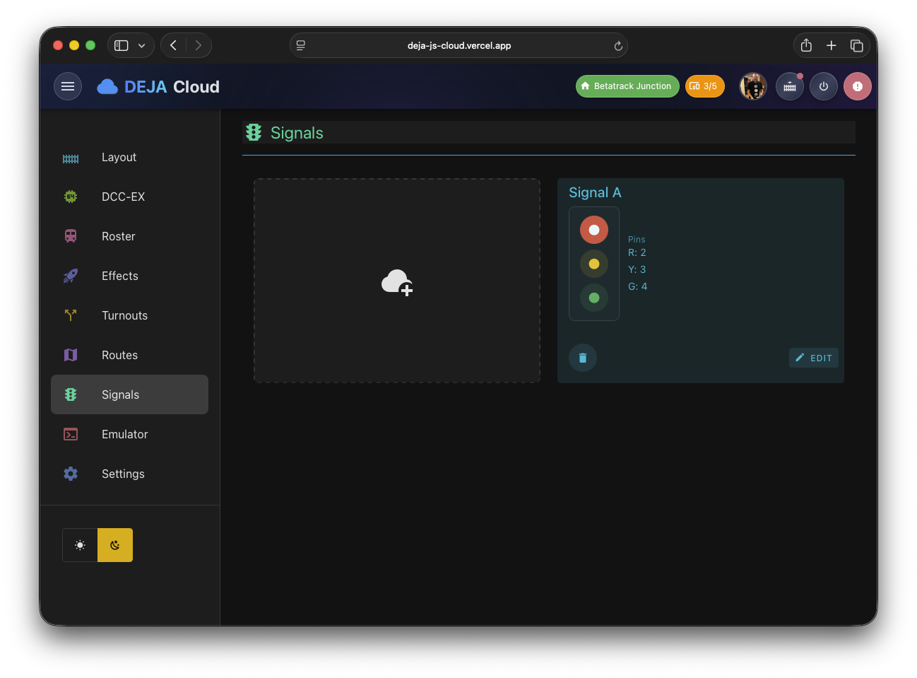 DEJA.js Cloud Desktop Signals