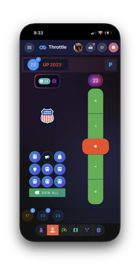 DEJA.js Throttle Mobile Throttle